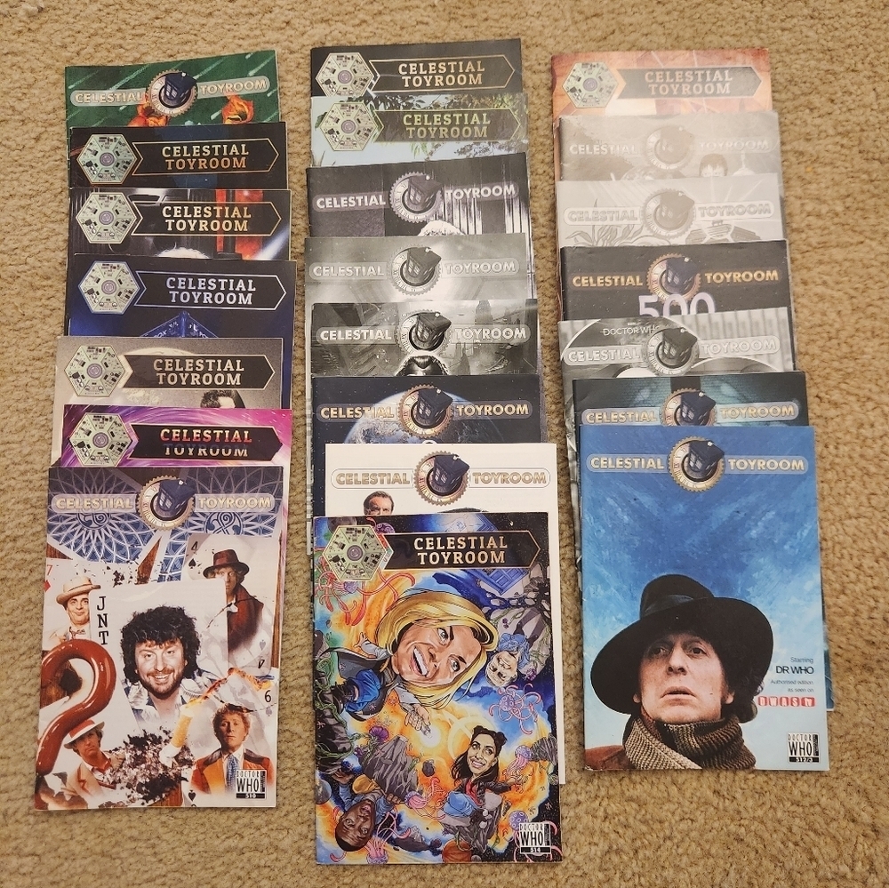 Doctor Who Celestial Toymaker Book Lot Of 22 BOX 1